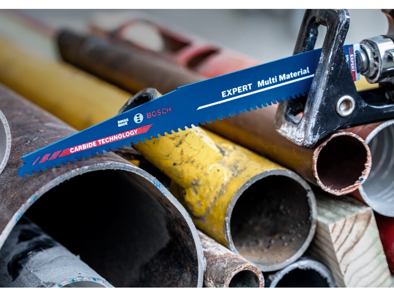List Bosch za sabljasto žago EXPERT ‘Multi Material’ 956 XHM, 150mm, 6-8TPI, za les, kovino, 2608900389